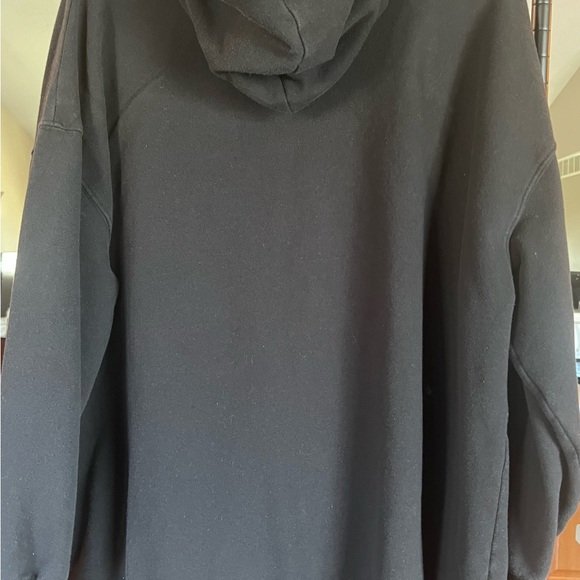 Women’s Plus Size 2X Black Terra & Sky Full Zip Hooded Sweatshirt - Picture 4 of 5